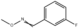 Benzaldehyde, 3-fluoro-, O-methyloxime (9CI) Struktur