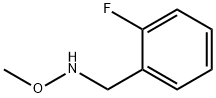 Benzenemethanamine, 2-fluoro-N-methoxy- (9CI) Struktur