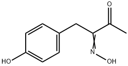 (3Z)-3-hydroxyimino-4-(4-hydroxyphenyl)butan-2-one Struktur