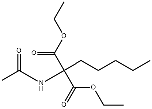 diethyl 2-acetamido-2-pentyl-propanedioate