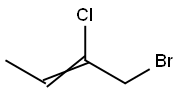 1-Bromo-2-chloro-2-butene Struktur