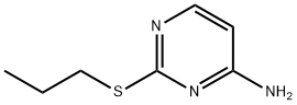 2-(Propylthio)-4-pyrimidinamine Struktur