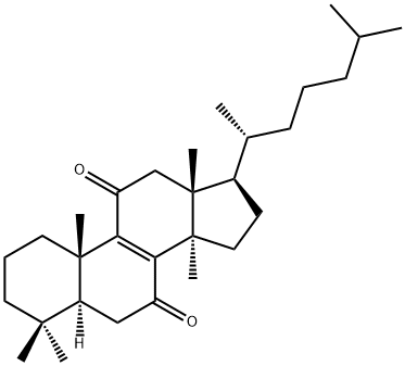 Lanost-8-ene-7,11-dione Struktur