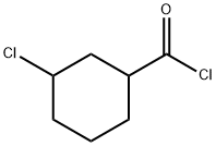 Cyclohexanecarbonyl chloride, 3-chloro- (9CI) Struktur