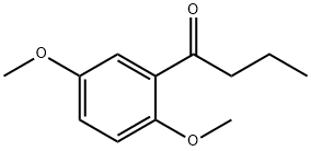 2-5-dimethoxybutyrophenone  Struktur