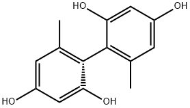 [1,1-Biphenyl]-2,2,4,4-tetrol,6,6-dimethyl-,(1R)-(9CI) Struktur