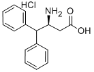 (S)-3-AMINO-4,4-DIPHENYL-BUTYRIC ACID HCL Struktur