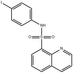 N-(3-INDAN)SULFONYL(4-IODO)ANILINE Struktur