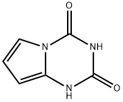 Pyrrolo[1,2-a]-1,3,5-triazine-2,4(1H,3H)-dione (9CI) Struktur