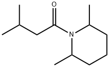 Piperidine, 2,6-dimethyl-1-(3-methyl-1-oxobutyl)- (9CI) Struktur