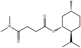 N,N-DIMETHYLMENTHYLSUCCINAMIDE Struktur