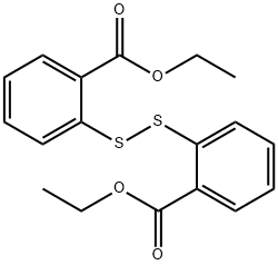 diethyl 2,2'-dithiobisbenzoate Struktur