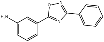 3-(3-PHENYL-[1,2,4]OXADIAZOL-5-YL)-PHENYLAMINE Struktur