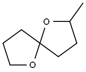 2-Methyl-1,6-dioxaspiro[4.4]nonane Struktur