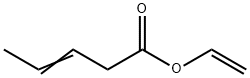 3-Pentenoic acid ethenyl ester Struktur