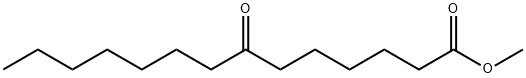 7-Ketomyristic acid methyl ester Struktur