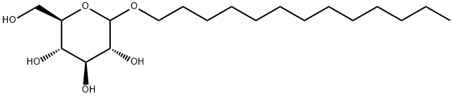 tridecyl D-glucoside Struktur