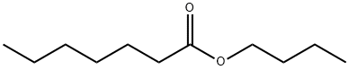 BUTYL HEPTANOATE Struktur