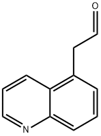 2-(quinolin-5-yl)acetaldehyde Struktur