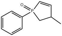 2,3-dihydro-3-methyl-1-phenyl-1H-phosphole 1-oxide Struktur