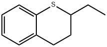 2-Ethyl-3,4-dihydro-2H-1-benzothiopyran Struktur