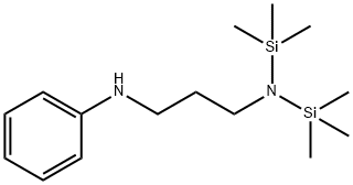 N,N-Bis(trimethylsilyl)-N'-phenyl-1,3-propanediamine Struktur