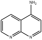 1,8-Naphthyridin-4-amine(9CI) Struktur