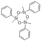 1,3,5-TRIMETHYL-1,3,5-TRIPHENYLCYCLOTRISILOXANE Struktur