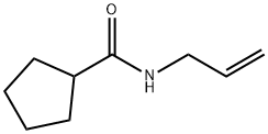 Cyclopentanecarboxamide, N-2-propenyl- (9CI) Struktur