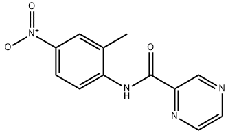 Pyrazinecarboxamide, N-(2-methyl-4-nitrophenyl)- (9CI) Struktur