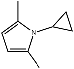 1-Cyclopropyl-2,5-diMethylpyrrole Struktur