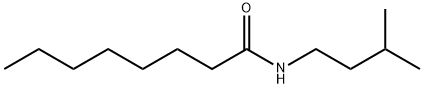 OctanaMide, N-(3-Methylbutyl)- Struktur