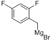 2,4-DIFLUOROBENZYLMAGNESIUM BROMIDE Struktur