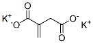 2-methylenesuccinic acid, potassium salt Struktur