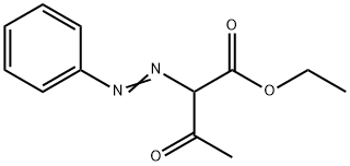 2-(PHENYLAZO)ACETOACETIC ACID ETHYL ESTER Struktur