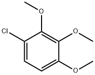 Benzene, 1-chloro-2,3,4-trimethoxy- Struktur