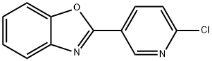 2-(6-Chloropyridin-3-yl)-1,3-benzoxazole Struktur