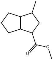 Octahydro-3-methyl-1-pentalenecarboxylic acid methyl ester Struktur