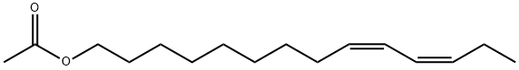 (Z,Z)-tetradeca-9,11-dienyl acetate Struktur