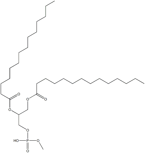 dimyristoylmethylphosphatidic acid Struktur