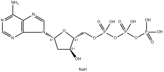 2'-Deoxyadenosine-5'-triphosphate, trisodiuM salt Struktur