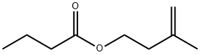 3-METHYLBUT-3-EN-1-YLBUTYRATE Struktur