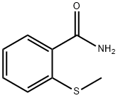 2-(Methylsulfanyl)benzamide Struktur