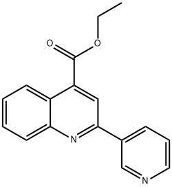 ethyl 2-pyridin-3-ylquinoline-4-carboxylate Struktur