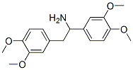 1,2-bis(3,4-dimethoxyphenyl)ethanamine Struktur