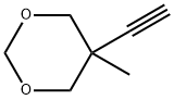 1,3-Dioxane, 5-ethynyl-5-methyl- (9CI) Struktur