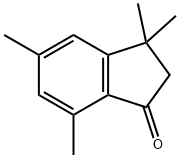 3,3,5,7-Tetramethyl-1-indanone Struktur