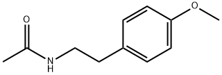 N-(4-Methoxyphenethyl)acetamide Struktur