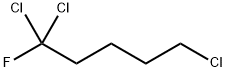 1-Fluoro-1,1,5-trichloropentane Struktur