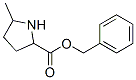 5-Methylpyrrolidine-2-carboxylic acid benzyl ester Struktur